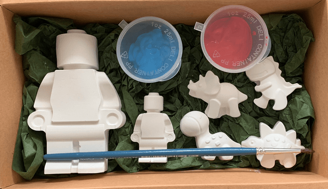 Box plâtres à peindre aimants