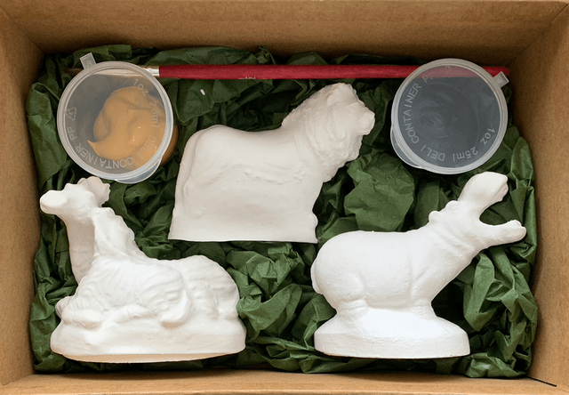 Box de plâtres à peindre 