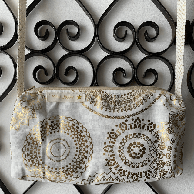 Sac à main en toile polycoton.