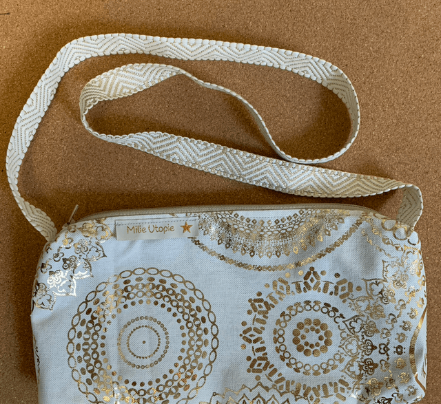 Sac à main en toile polycoton.