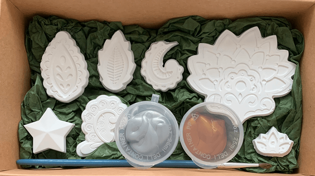 Box plâtres à peindre aimants