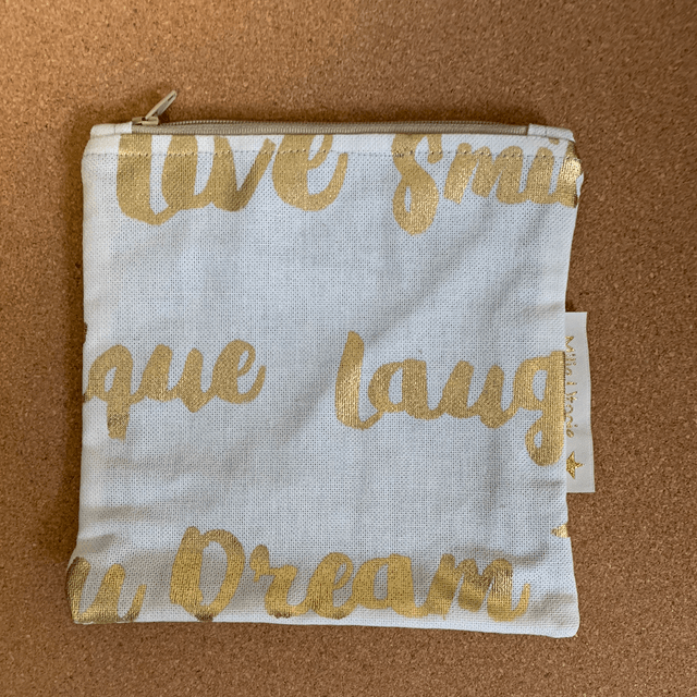 Pochette en polycoton carré 