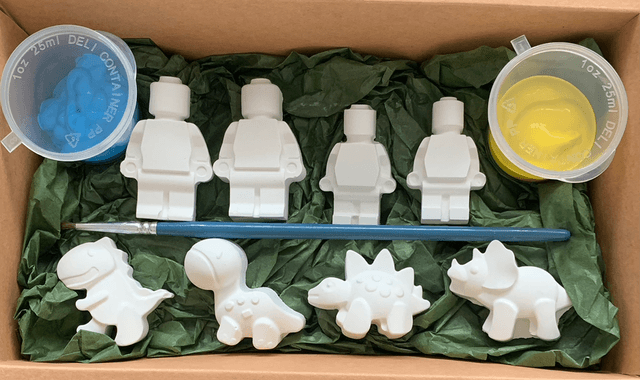 Box plâtres à peindre aimants