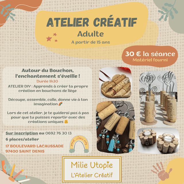 Atelier art créatif 