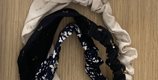 Bandeau en tissu avec élastique 