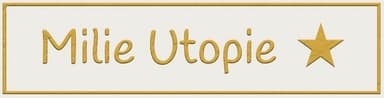 Milie Utopie.
Création originale fait mains en édition 
limitée.
