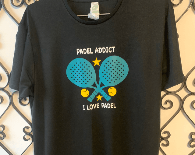 Tee shirt homme technique « padel addict »