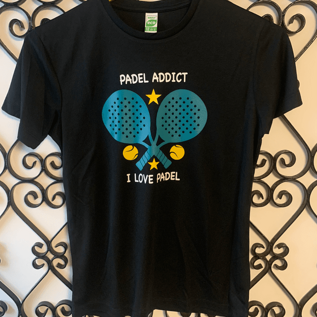 Tee shirt enfant technique « padel addict »