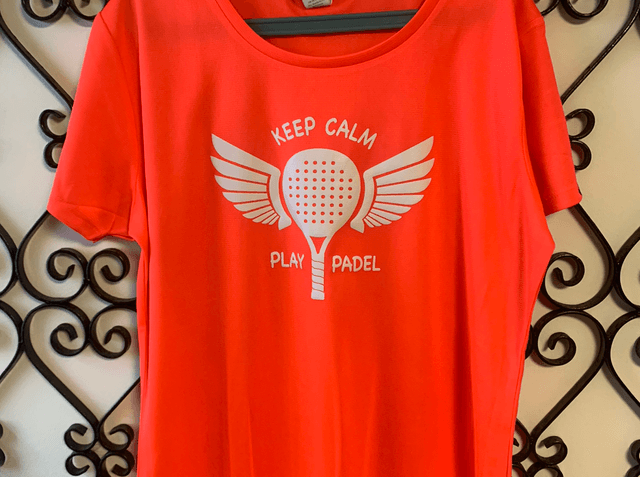 Tee shirt femme technique « keep calm »