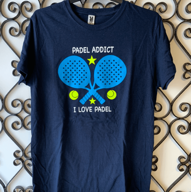 Tee-shirt homme coton « padel addict »